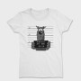 Dog Mugshot Id, Tricou Femei