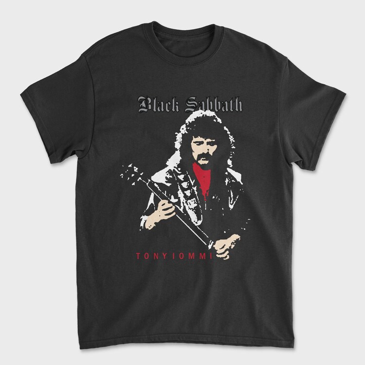Black Sabbath Tony, Tricou Barbati (Unisex)