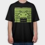Invasion Maze, Tricou Oversize Barbati (Unisex)