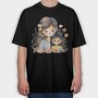 Mommy Flower Bond, Tricou Oversize Barbati (Unisex)