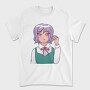 Purple Schoolgirl, Tricou Barbati (Unisex)