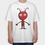Monster Face, Tricou Oversize Barbati (Unisex)
