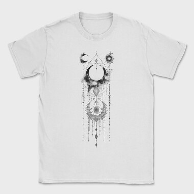 Moon Phase Chandelier, Tricou Barbati (Unisex)