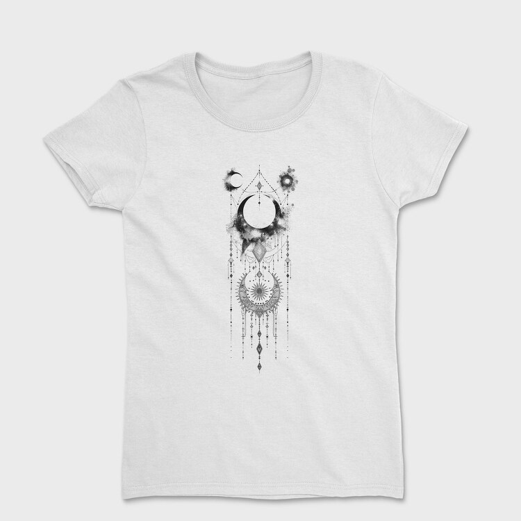 Moon Phase Chandelier, Tricou Femei