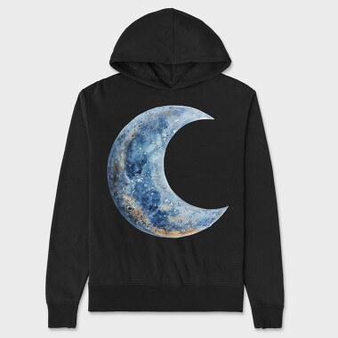 Moon Phases Night, Hanorac Oversize Barbati (Unisex)