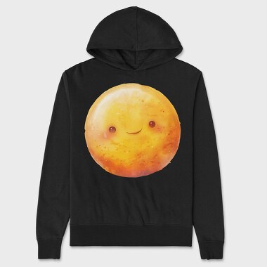 Moon Smile Glow, Hanorac Oversize Barbati (Unisex)
