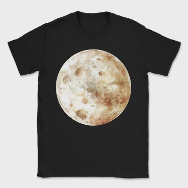 Moon Surface Art, Tricou Barbati (Unisex)