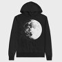 Moon Tree Rooted, Hanorac Oversize Barbati (Unisex)