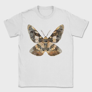 Moon Wings Silhouette, Tricou Barbati (Unisex)