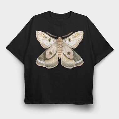 Moongazer Moth, Tricou Oversize Barbati (Unisex)