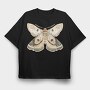 Moongazer Moth, Tricou Oversize Barbati (Unisex)