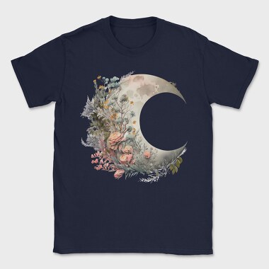 Moonlit Blossoms Garden, Tricou Barbati (Unisex)