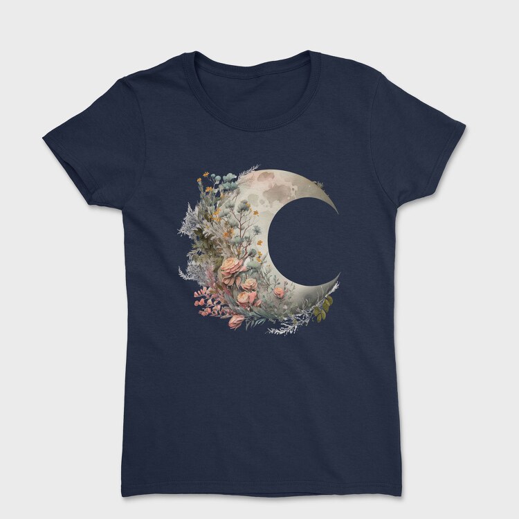 Moonlit Blossoms Garden, Tricou Femei