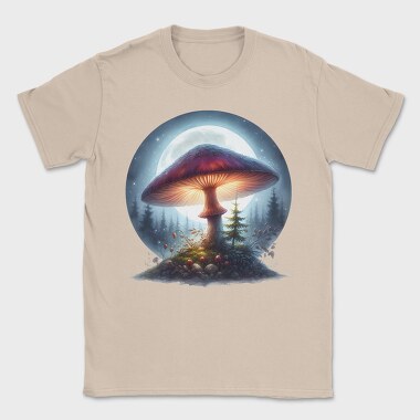 Moonlit Mushroom Glow, Tricou Barbati (Unisex)