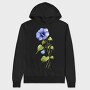 Morning Glory Flower, Hanorac Oversize Barbati (Unisex)
