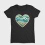 Mosaic Heart Sublimation, Tricou Femei