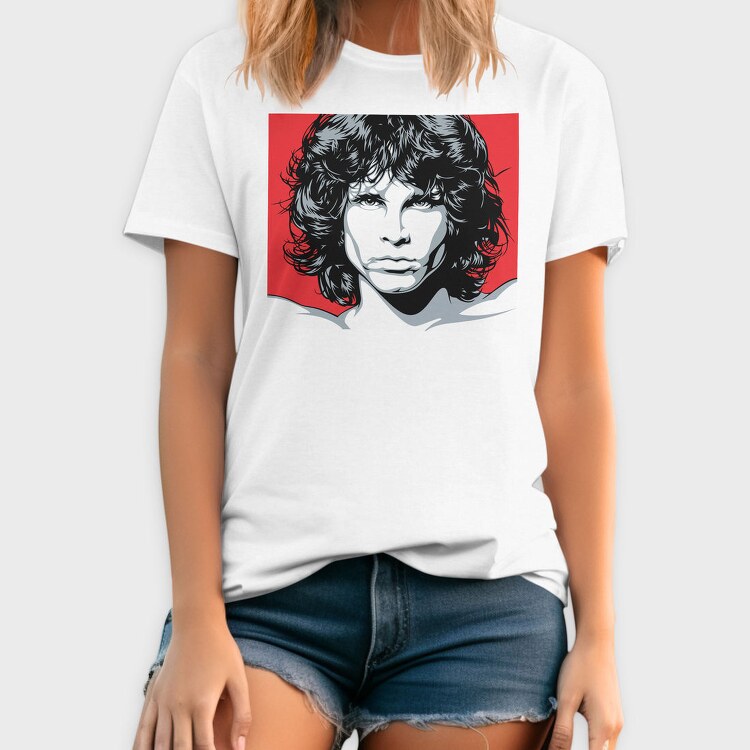 Jimi Red, Tricou Barbati (Unisex)