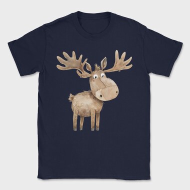 Mossy Ear Moose, Tricou Barbati (Unisex)