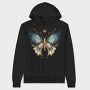 Moth And Moon Clipart Set 96717200, Hanorac Oversize Barbati (Unisex)