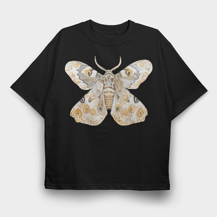 Moth Wings 13, Tricou Oversize Barbati (Unisex)