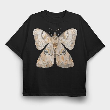 Moth Wings 14, Tricou Oversize Barbati (Unisex)