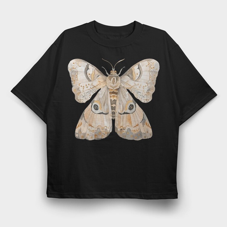 Moth Wings 14, Tricou Oversize Barbati (Unisex)