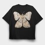 Moth Wings 14, Tricou Oversize Barbati (Unisex)