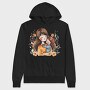 Mother And Baby Flower Crown, Hanorac Oversize Barbati (Unisex)