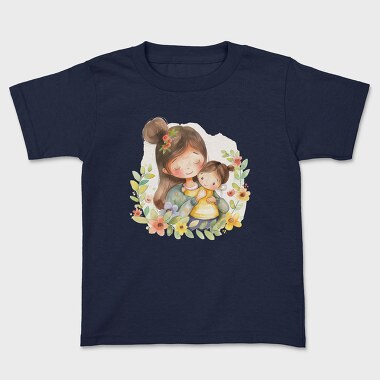 Mother And Flowers, Tricou Copii
