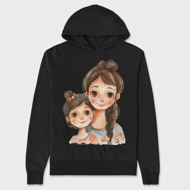 Mother Daughter Bonding, Hanorac Oversize Barbati (Unisex)