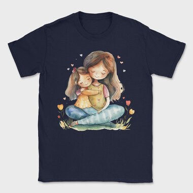 Mother Daughter Hug, Tricou Barbati (Unisex)