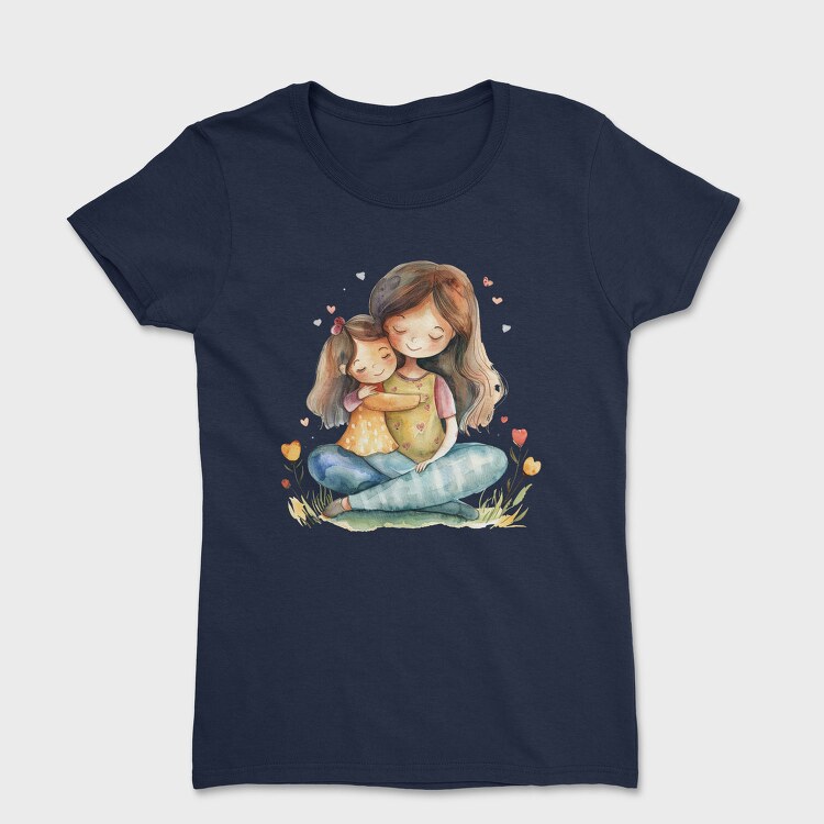 Mother Daughter Hug, Tricou Femei