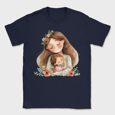 Mother Love Flowers, Tricou Barbati (Unisex)