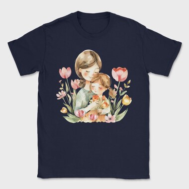 Motherhood Flower Love, Tricou Barbati (Unisex)
