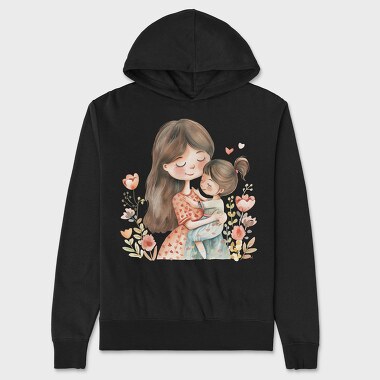 Motherly Love Flower, Hanorac Oversize Barbati (Unisex)