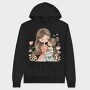 Motherly Love Flower, Hanorac Oversize Barbati (Unisex)
