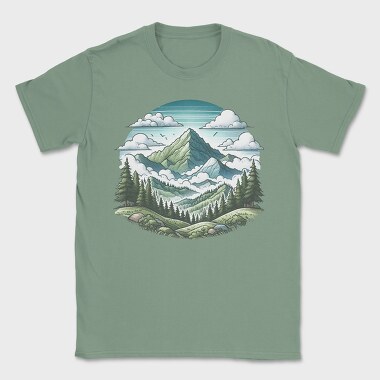 Mountain Adventurer, Tricou Barbati (Unisex)