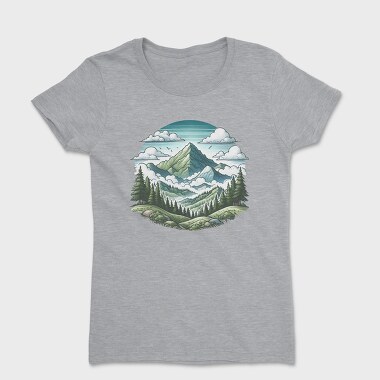 Mountain Adventurer, Tricou Femei