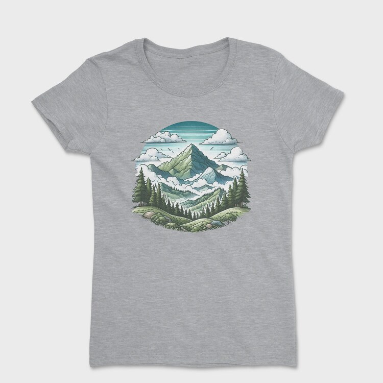 Mountain Adventurer, Tricou Femei