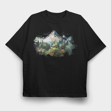 Mountain Art 97021581, Tricou Oversize Barbati (Unisex)