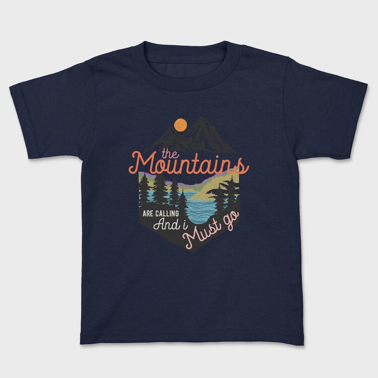 Mountain Calling Must Go, Tricou Copii