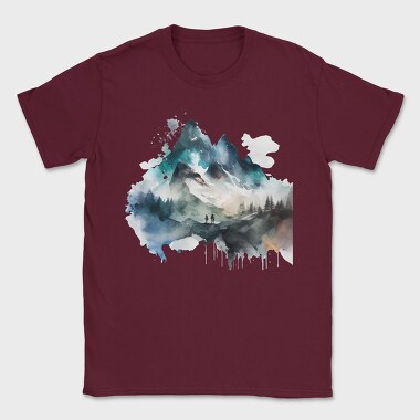 Mountain Explorer Club, Tricou Barbati (Unisex)