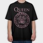 Queen Freddie Brian, Tricou Oversize Barbati (Unisex)