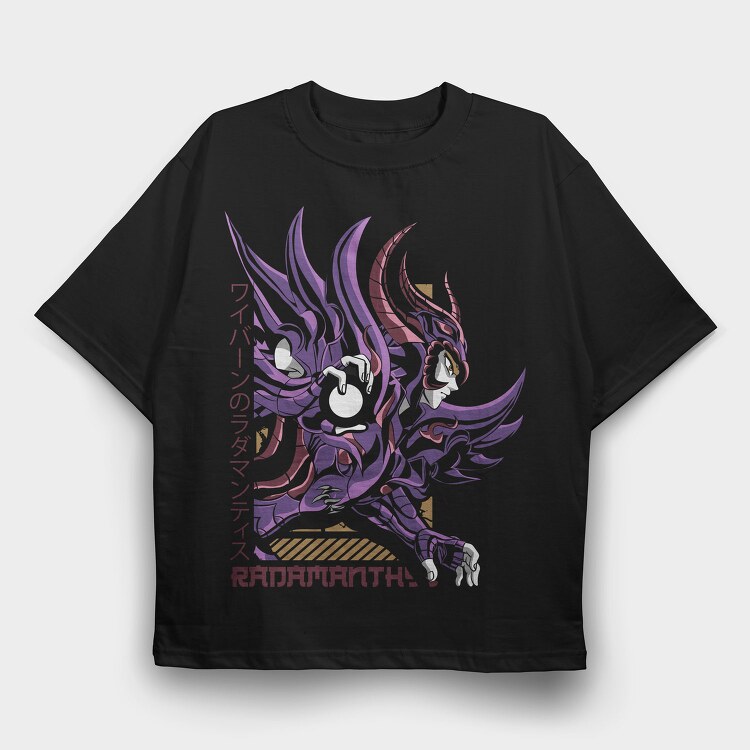 Radamanthys Dragon, Tricou Oversize Barbati (Unisex)