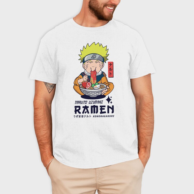 Naruto Ramen Feast, Tricou Barbati (Unisex)