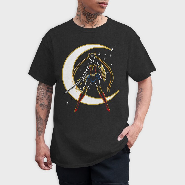 Eagle Moon Sword, Tricou Barbati (Unisex)