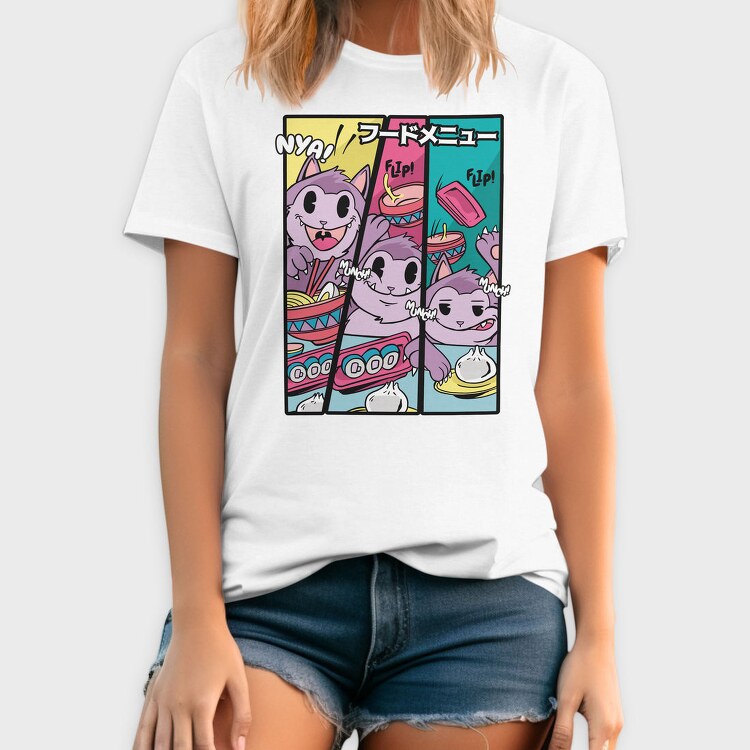 Ramen Munch Flip, Tricou Barbati (Unisex)