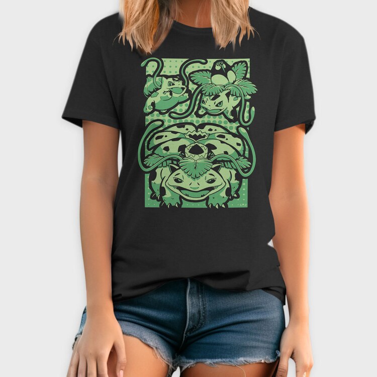 Bulbasaur Jungle, Tricou Barbati (Unisex)