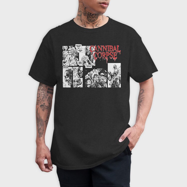 Cannibal Horror Feast, Tricou Barbati (Unisex)