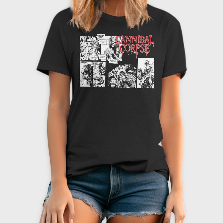 Cannibal Horror Feast, Tricou Barbati (Unisex)